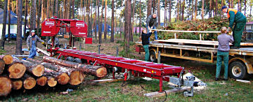 Schneideholz für den Bauhof Beelitz